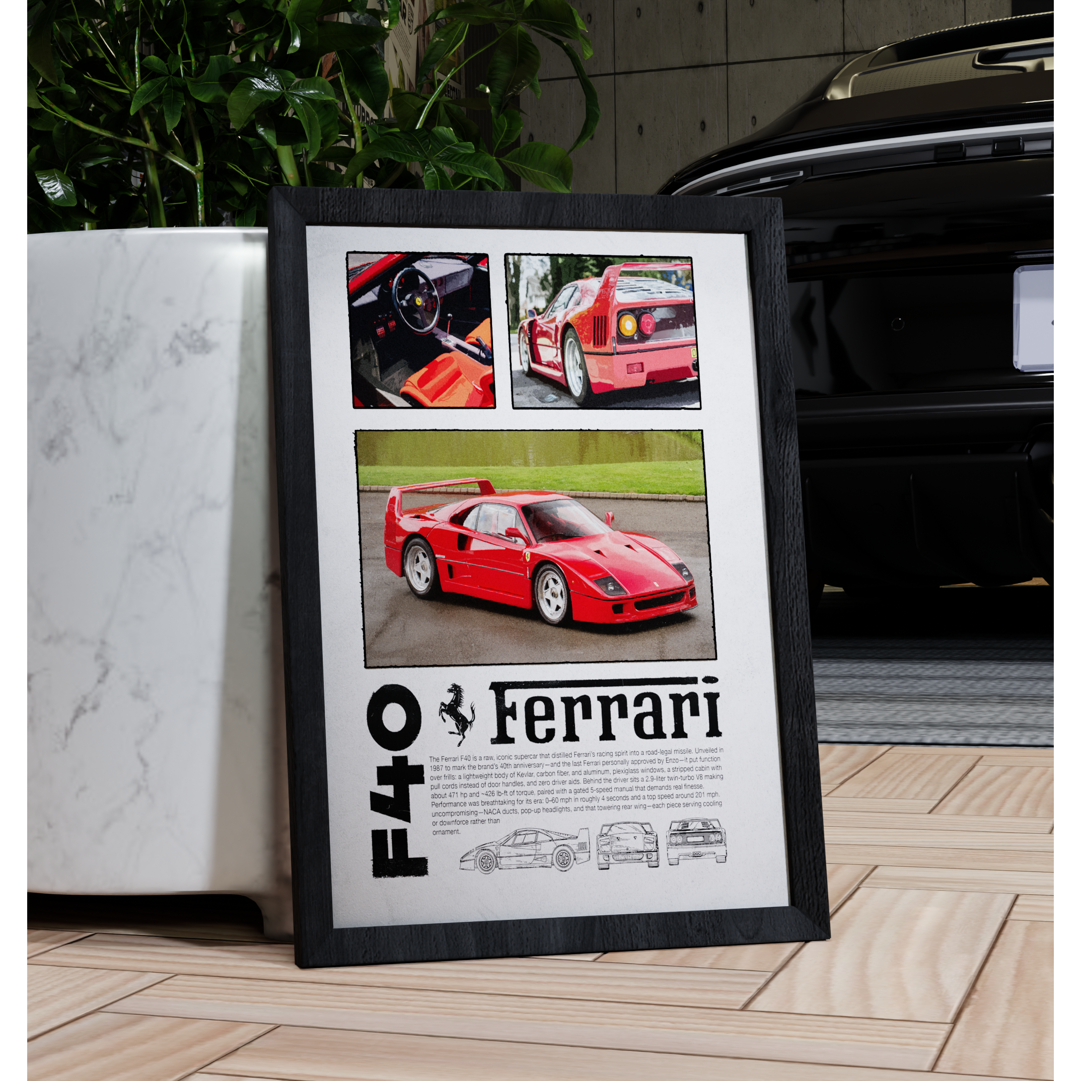 Car Posters — 3D Work